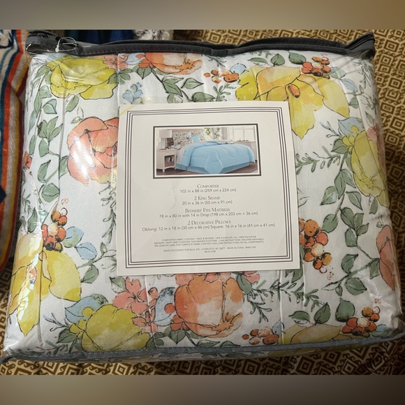 Bedding King Size Comforter Set Poshmark